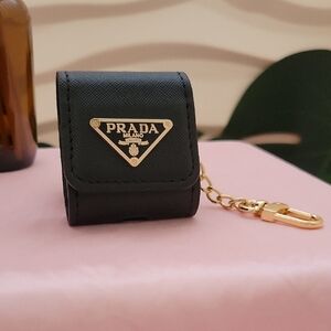 Prada Black Mini Bag Keychain